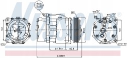 Nissens 89061 Компресор кондиціонера nissens 89061