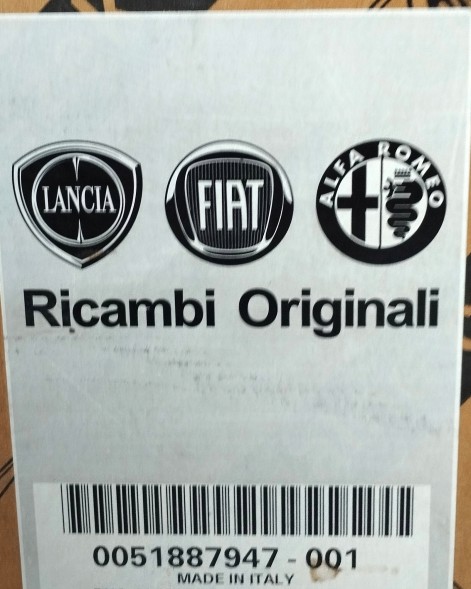 Fiat OE 051887947 Радіатор охолодження FIAT 500L 12-22 0.9 1.4 1,3D ОРИГІНАЛ 51887947
