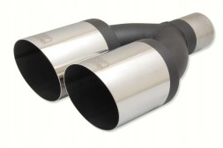 Ulter-sport N2-90-1* Наконечник декоративний ulter sport подвійний круглий 2х 90 мм | n2-90-1*