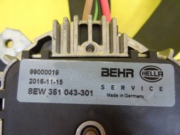 Volkswagen OE ВЕНТИЛЯТОР ВІТРЯК РАДІАТОРА VW ГОЛЬФ V CADDY TOURAN 8EW351043-301 NO2