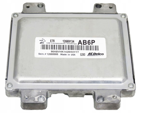 ACDelco E78 12669134 AB6P 12668866 ЕБУ OPEL CORSA E 1.4 E78 12669134 AB6P