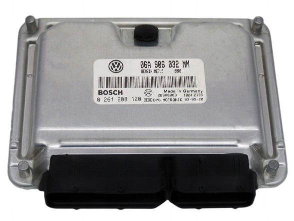 OE 06A 906 032 MM 0 261 208 120 КОМП'ЮТЕР (БЛОК УПРАВЛІННЯ ДВИГУНОМ) GOLF IV BORA 1.8 06A906032MM 0261208120