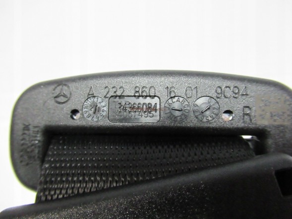 Mercedes-Benz OE A232 860 1601 РЕМІН БЕЗПЕКИ MERCEDES C CLASS A2328601601