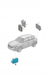 Volkswagen OE 4N0907669AH ДРАЙВЕР РОЗПІЗНАВАННЯ ОБ'ЄКТІВ AUDI VW