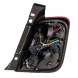 Junyan 303591BE MHM Задні ліхтарі комплект тюнінг Lexus Clear Red Smoke Fiat 500 500c 312 2007-2015