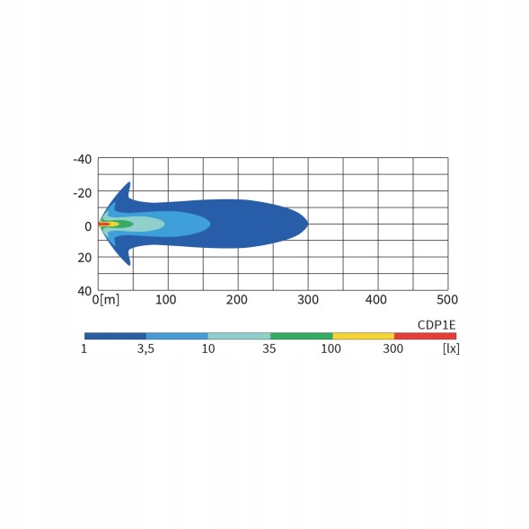 Wesem CDP1E.60580 Робоча LED лампа WESEM CRP1E.60580 12-24V 8000lm з кабелем та кріпленнями
