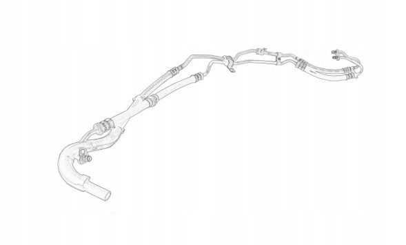 Toyota заводська комплектація STELLANTIS 9809510680 TOYOTA SU001A5881 Шланг гідропідсилювача керма toyota proace verso 2.0d 9809510680