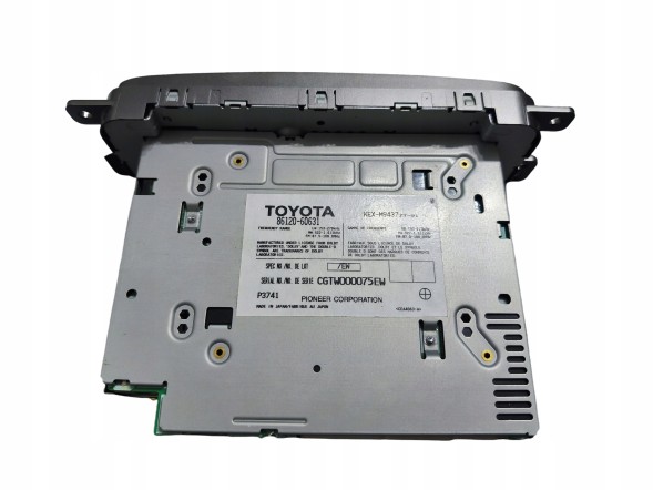 Toyota OE МАГНІТОЛА TOYOTA LAND CRUISER 100 86120-60631 KEX-M9437ZT-91
