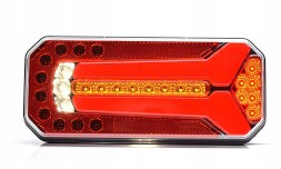 WAŚ ARIS 03_V1 Набір задніх світлодіодних ліхтарів w150 з кабелем 5 м 13pin 12v-24v