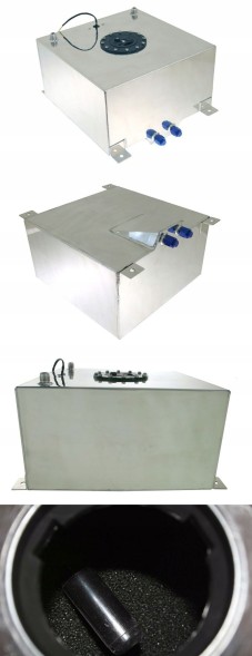 Turboworks MP-ZP-004 Паливний бак turboworks 20л з датчиком silver