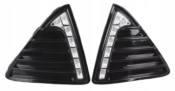 CHINA PL998264 Решітка бампера права ліва денні ходові вогні led drl ford focus mk3