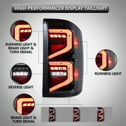 VLAND 25P291-1 LDCT.. mhm Комплект задніх ліхтарів Vland Led Tuning USA Chevrolet Silverado 3 III 2014-2019 z24