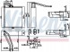 Nissens 92376 Випарник кондиціонування повітря - nissens 92376