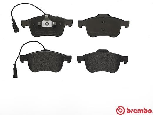 P23103 BREMBO Комплект гальмівних колодок з 4 шт дисків