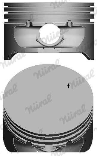 87 125600 00 NURAL Поршень