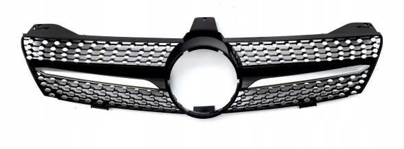 TOPGER KRG-ME-207 X РЕШІТКА РАДІАТОРА MERCEDES CLS W219 C219 ЧОРНИЙ ГЛЯНЕЦЬ DIAMOND 2005-2007