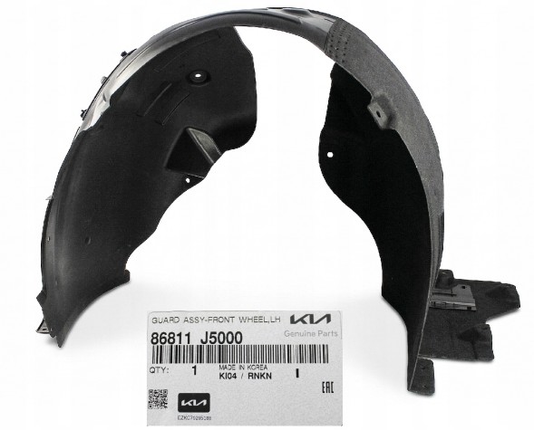 Kia OE KIA-00236 86811J5000 Підкрилок передній лівий Kia Stinger CK 86811-J5000 86811J5000