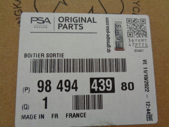 Ford OE DS7Q-8A586-AB Термостат citroen peugeot ford opel 2.0 bluehdi 9804160380 9849443980