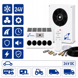 Aisberg HAN0093 Встановлення автономного кондиціонера Aisberg компресорного 24V європейського типу