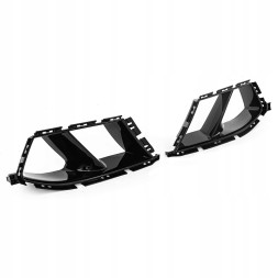 BM G80-1302001 wloty powietrza do BMW M3 M4 G80 G81 G82 G83 CZARNY POŁYSK Повітрозабірники для BMW M3 M4 G80 G81 G82 G83 ЧОРНИЙ ГЛЯНЕЦЬ НАКЛАДКА БАМПЕРА