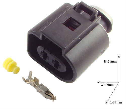 e-connectors 42121100/1J0973722/ZEST/100/1,5-2,5 Заглушки типу 1J0973722 1,5-2,5мм² (набір 100 шт)