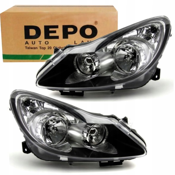 Abakus 442-1152L-LDEM2 Фара ліва opel corsa d 06-14 depo h1/h7