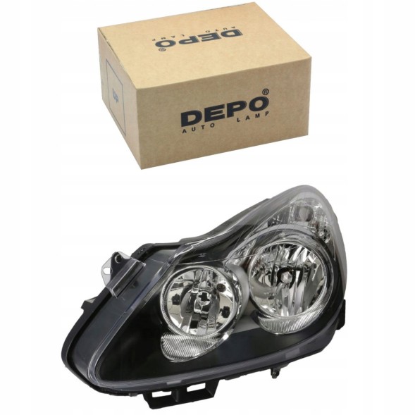 Abakus 442-1152L-LDEM2 Фара ліва opel corsa d 06-14 depo h1/h7