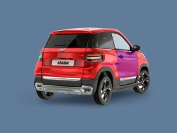 Ligier 1420166 ДВЕРНА БІЧНА ПАНЕЛЬ LIGIER JS60 ЧЕРВОНА ПРАВА ОРИГ