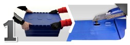 Ultra Power EUP-95-1 Акумуляторна батарея 12в 95ah 850a p+ efb start-stop ultra power eup-95-1