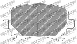 Ferodo FDS1636 Набір для заміни гальмівних колодок ferodo racing fds1636 задній для vw