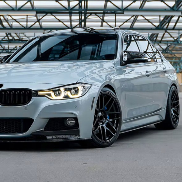 Китай Dokładki boczne BMW F30 F31 Накладки на пороги BMW F30 F31 Black Piano, бічні спідниці порогів