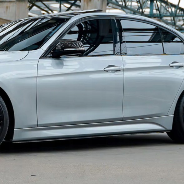Китай Dokładki boczne BMW F30 F31 Накладки на пороги BMW F30 F31 Black Piano, бічні спідниці порогів