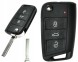 Китай Pilot Volkswagen Polo 2014 - 2017 Volkswagen Tiguan 2016 - 2019 Volkswagen T-Roc 2017+ MEGAMOS AES 434MHz HU162T ASK Scyzoryk 3-przyciski VOLKSWAGEN ПОЛО TIGUAN КЛЮЧ ПУЛЬТ ДИСТАНЦІЙНОГО КЕРУВАННЯ З ЕЛЕКТРОНІКОЮ