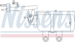 95332 NISSENS Осушувач кондиціонера