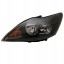 Visteon 3205093T MHM TUNING Рефлектор Фара Передня чорна Ford Focus II 2 mk2 Lift Fl 2008-2012 L
