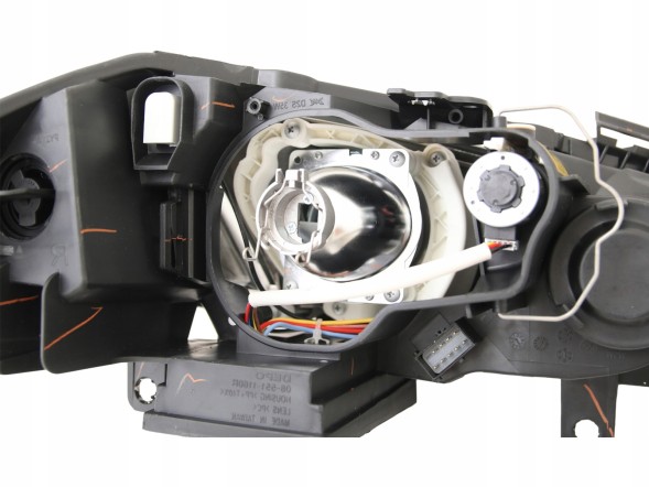 Depo 6012091E / 6012096E MHM TUNING Рефлектор Фара Передня Ксенон Depo Renault Megane II 2 2002-2005 L