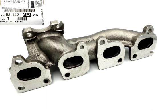 Peugeot OE Citroen PEUGEOT T9 1.6 THP VTI Kolektor wydechowy V860477380 9814266380 Citroen PEUGEOT T9 1.6 THP VTI Вихлопний колектор V860477380 9814266380
