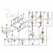 Carmont TH-0058 Комплект втулок подушок рами L200 KL/KK Fullback 5070A234 5070A236 5070A238