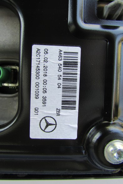 Mercedes-Benz OE ЛІЧИЛЬНИК MERCEDES G w464 W463 A4635405404 ОРИГІНАЛ