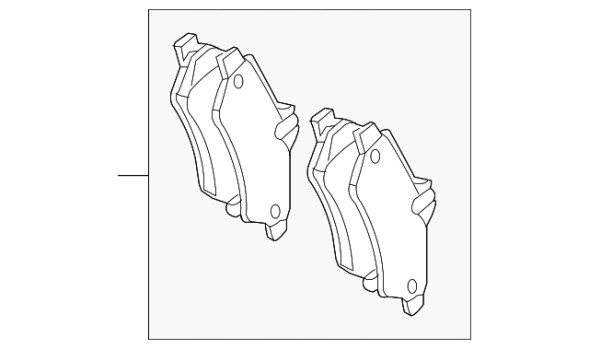 Mercedes-Benz OE A910 4203 700 A9104203700 oe гальмівні колодки задні mercedes sprinter 2018-