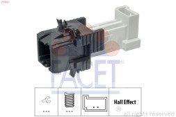 7 1312 FACET Вимикач стоп сигналу