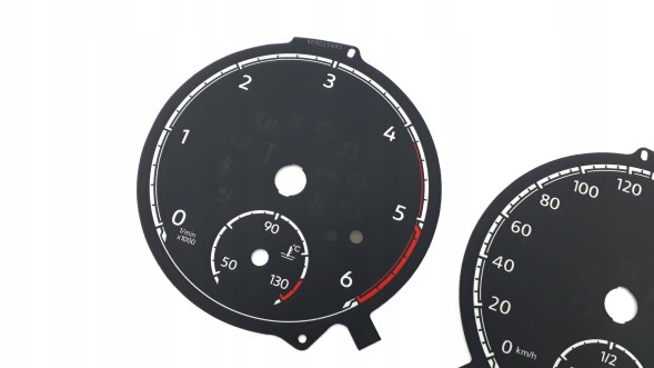 Moman 0089688088500 Циферблати Transporter T6, годинники від MPH до KMH