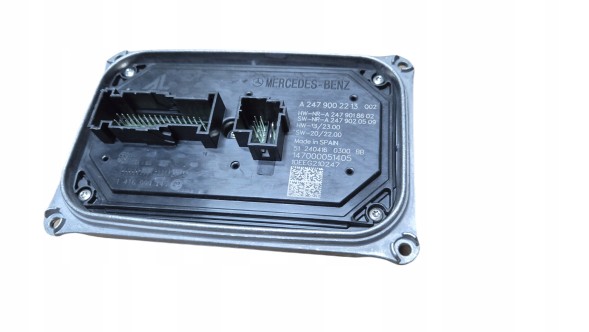 Mercedes-Benz OE PRZETWORNICA MERCEDES W118 W177 W243 W247 Інвертор модуль світлодіодні лампи mercedes w118 w177 w247 oe a2479002213 новий !!