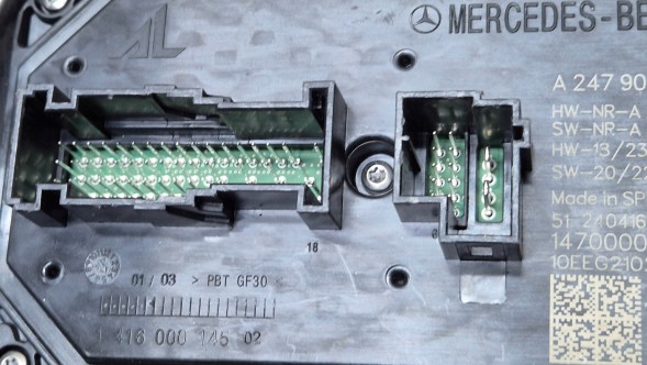 Mercedes-Benz OE PRZETWORNICA MERCEDES W118 W177 W243 W247 Інвертор модуль світлодіодні лампи mercedes w118 w177 w247 oe a2479002213 новий !!
