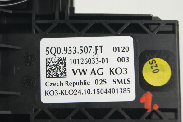 Volkswagen OE 5Q0953507FT 5Q0953549F GD ГОЛЬФ VII ПЕРЕМИКАЧ КОМПЛЕКСНА СТРІЧКА 5Q0953549F