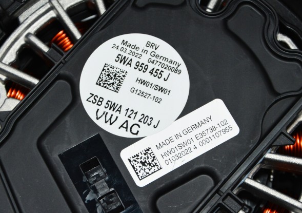 Volkswagen OE 5WA959455J 5Wa959455j 5wa121203j 5wa121205 vw seat skoda вентилятор радіатора новий
