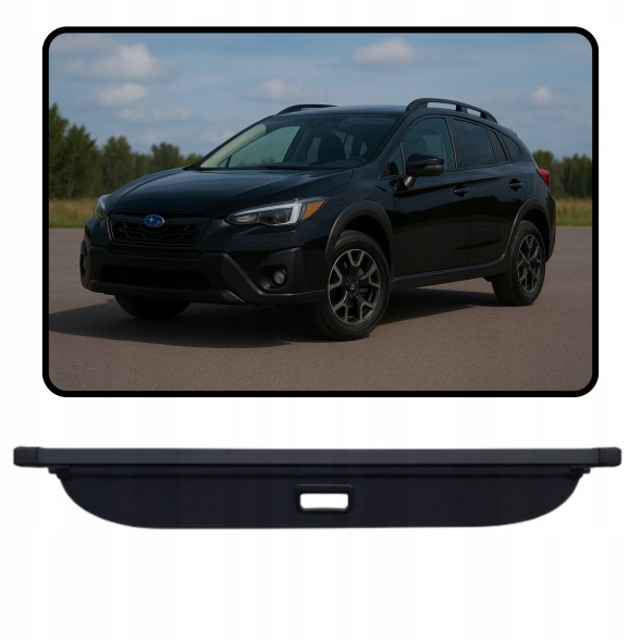 Китай SUBARU XV 2022+ CROSSTREK ШТОРА БАГАЖНИКА ЗАДНЯ SUBARU CROSSTREK 2022+ НОВА ЧОРНА
