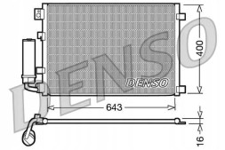 Denso DCN46002 Конденсатор радіатора кондиціонування повітря dcn46002 denso