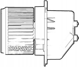 Denso DEA13004 Вентилятор пічки dea13004 denso