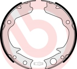 S78508 BREMBO Гальмівні колодки барабані